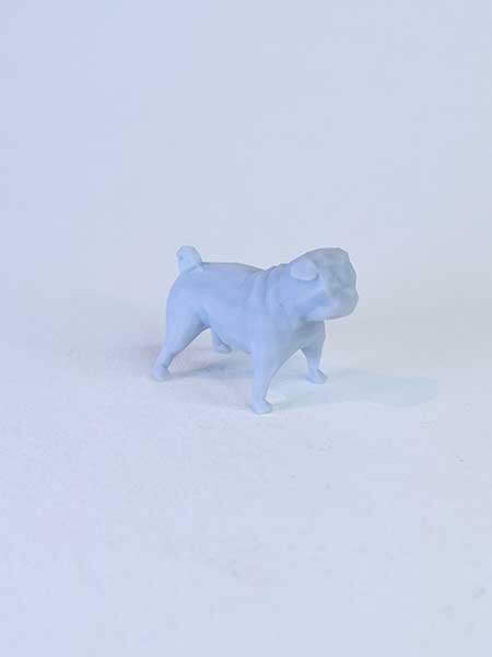 Low Poly Pug Mini Resin 3d Print