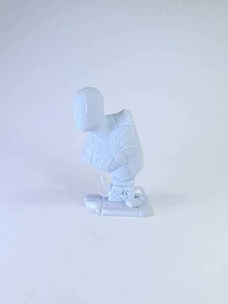 Spiderman Bust Figure 3D resin Print