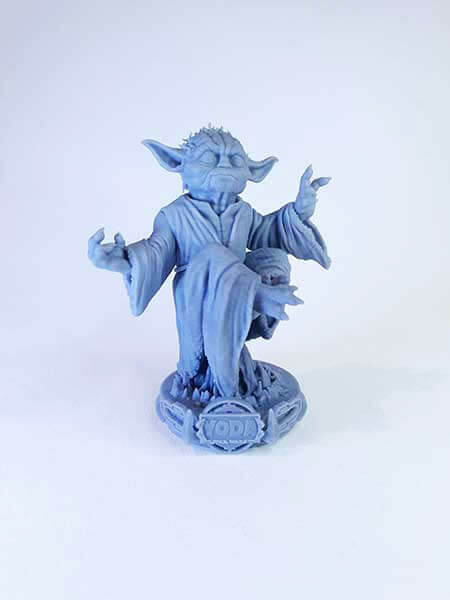 Yoda Figure 3D Resin Print